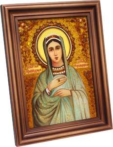 Именная икона из янаря Святая Иулианна (Лиана)